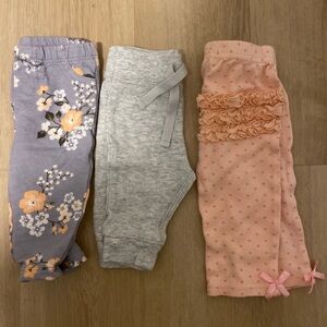 Bundle of 0-3M leggings